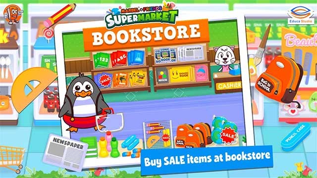 Đừng quên ghé vào hiệu sách để mua sách, văn phòng phẩm