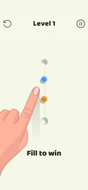 Lấp đầy bi vào các lỗ để giành chiến thắng