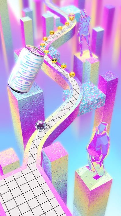 Dẫn quả bóng cẩm thạch an toàn đến đích trong Marbloid