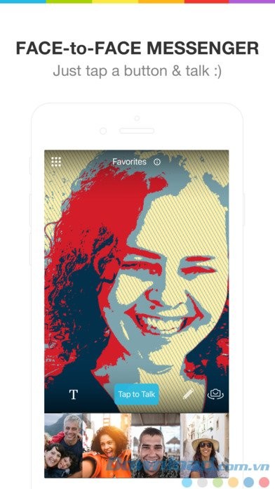 Biến iPhone thành bộ đàm