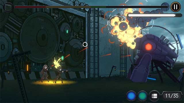 Nâng cấp nhân vật bằng thẻ để đối mặt với kẻ thù ngày càng mạnh