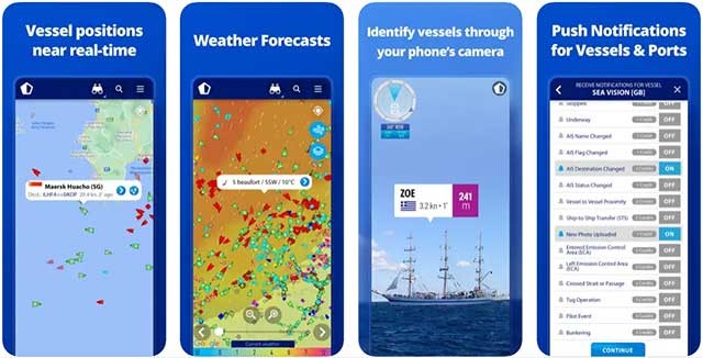 Xem mạng lưới giao thông hàng hải trên khắp thế giới