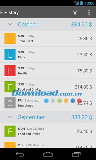 Markus Expense Manager cho Android