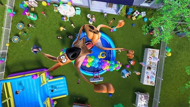 Bản tính tăng động và vụng về khiến Marmaduke luôn vướng phải những rắc rối