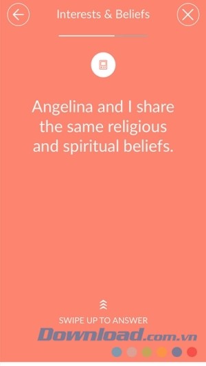 Marriage Material cho iOS dự đoán quan hệ qua trắc nghiệm