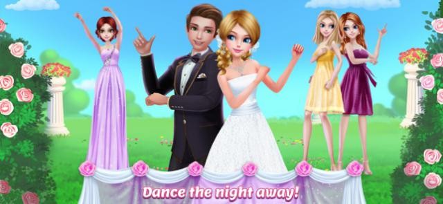 Khiêu vũ thật vui trong bữa tiệc tân hôn của cô dâu và chủ rể