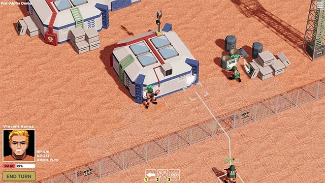 Mars Tactics là trò chơi chiến thuật theo lượt cổ điển kết hợp mô phỏng chân thực