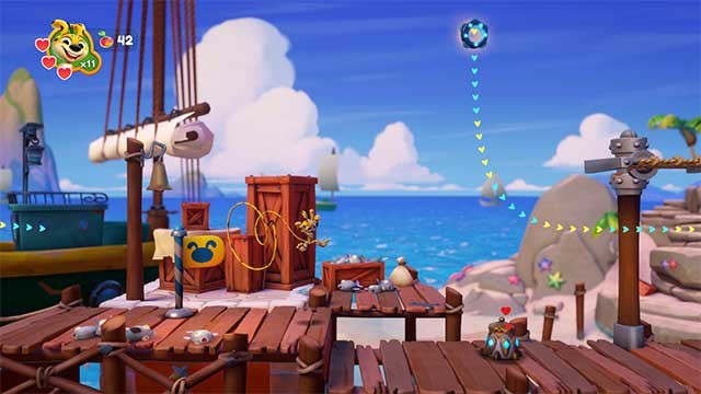 Mỗi thế giới đều được thiết kế độc đáo và đầy màu sắc