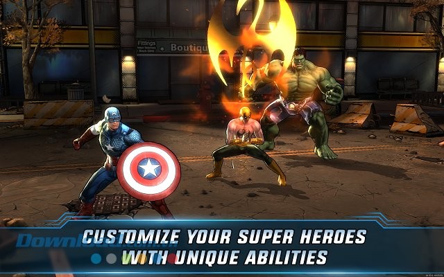 Tùy biến nhân vật trong game Marvel: Avengers Alliance 2