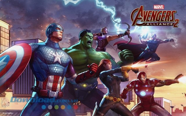 Các anh hùng trong game Marvel: Avengers Alliance 2