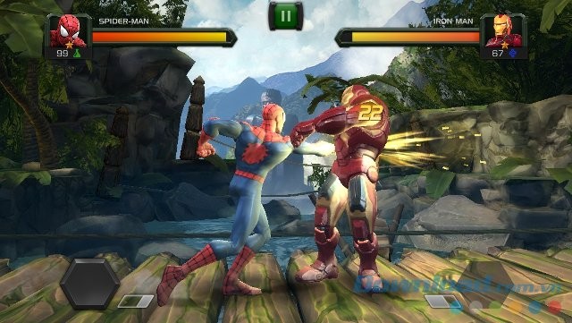 Trận đấu của các siêu anh hùng