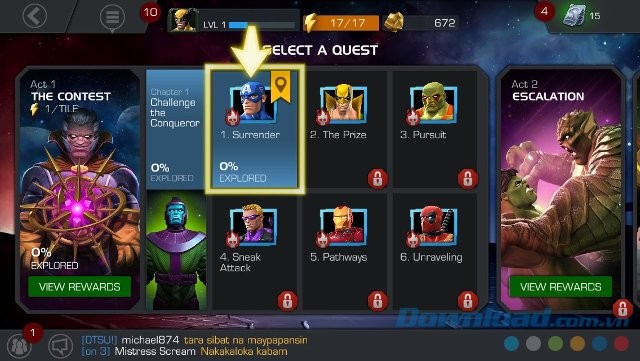 Chinh phục nhiệm vụ khó