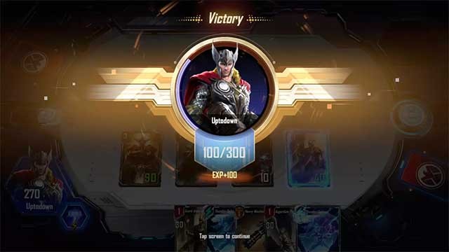 Marvel Duel tập hợp hơn 150 nhân vật từ vũ trụ Marvel rộng lớn như Thor, Iron Man,...