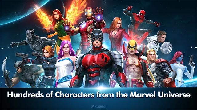 Dàn nhân vật khủng từ vũ trụ Marvel sẽ hội ngộ trong MARVEL Future Fight Mobile