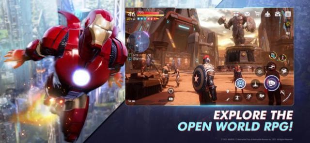 MARVEL Future Revolution cho bạn khám phá một thế giới mở được lấy nguyên mẫu từ vũ trụ Marvel
