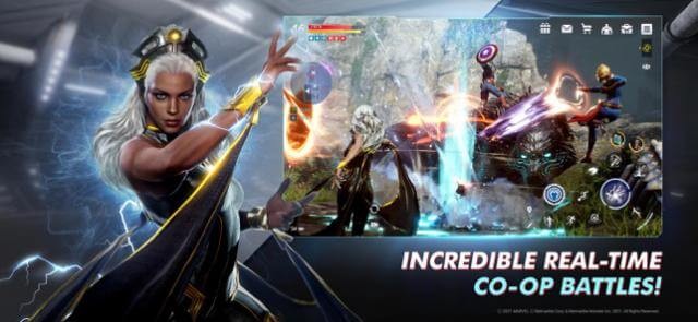 Tham gia các trận chiến co-op thời gian thực hoành tráng
