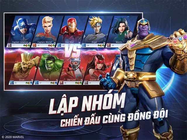 Game MOBA đại chiến siêu anh hùng Marvel từ NetEase - MARVEL Super War