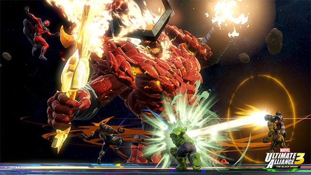 Đánh bại kẻ thù và trùm cuối để hoàn thành nhiệm vụ trong Marvel Ultimate Alliance 3