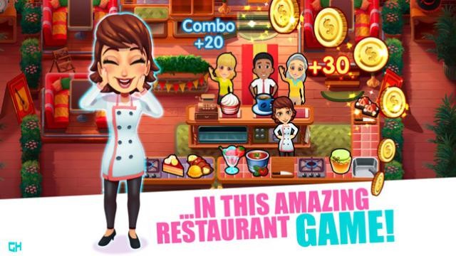 Game nấu ăn và quản lý nhà hàng hấp dẫn Mary le Chef - Cooking Passion cho iOS