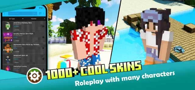 Hơn 1000 skin đa dạng