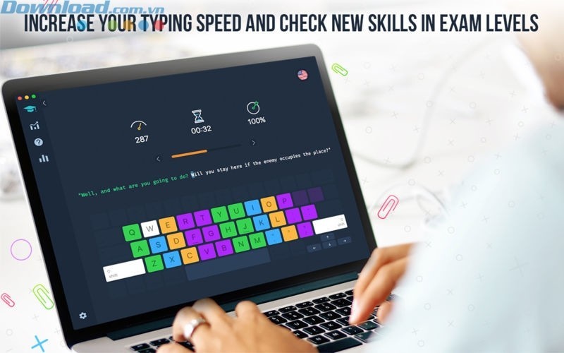 Phần mềm luyện gõ phím 10 ngón