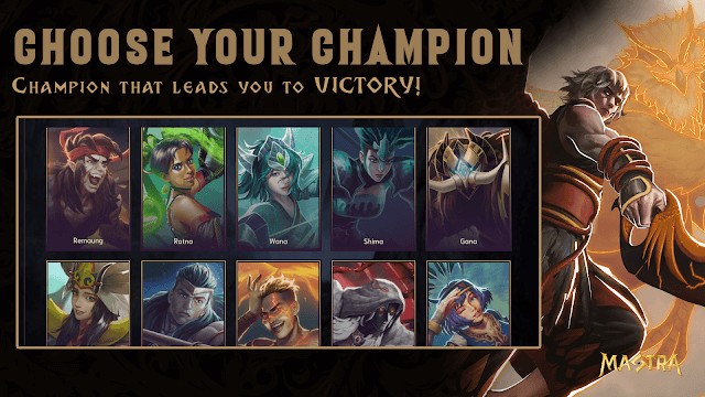 Chọn các vị tướng của bạn