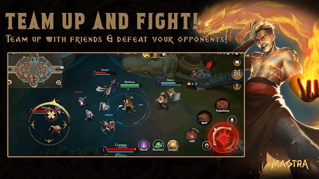 Lập team và cùng nhau chiến đấu