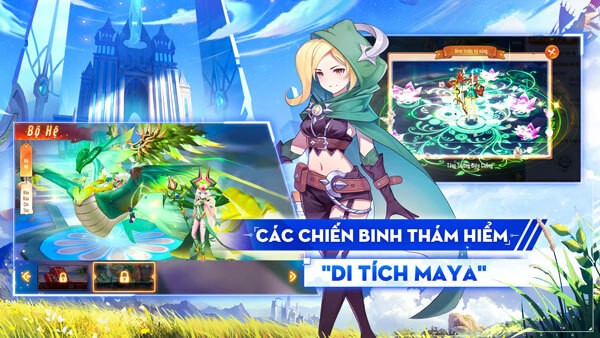 Hóa thân thành các chiến binh thám hiểm hi tích Maya