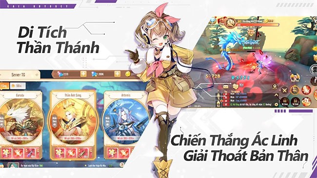 Thu thập tinh linh bảo vệ thế giới