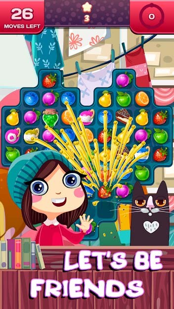 Game ghép nối 3 trong thế giới hoa quả tuyệt đẹp - Match 3 Saga