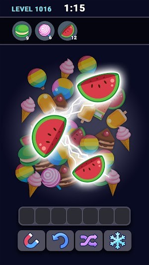 Ghép các item theo cơ chế match-3