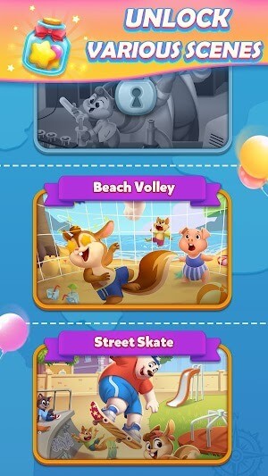 Mở khóa nhiều khung cảnh tuyệt đẹp khác nhau