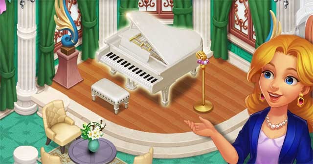 Matchington Mansion cho iOS thử tài trang trí nhà cửa của bạn