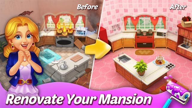 Matchington Mansion Mobile liên tục update sự kiện và level mới