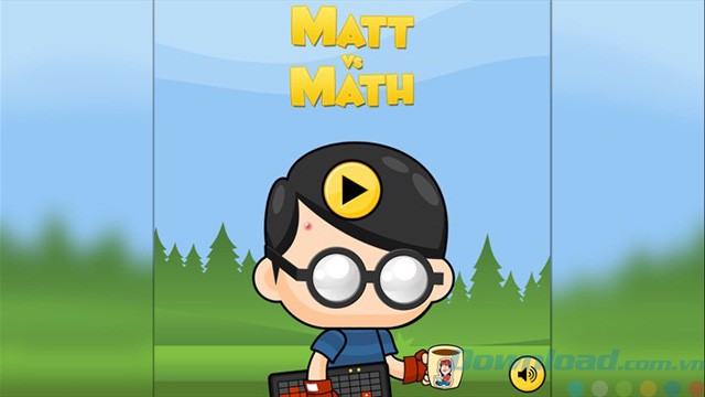 Giao diện game toán học Math Masters