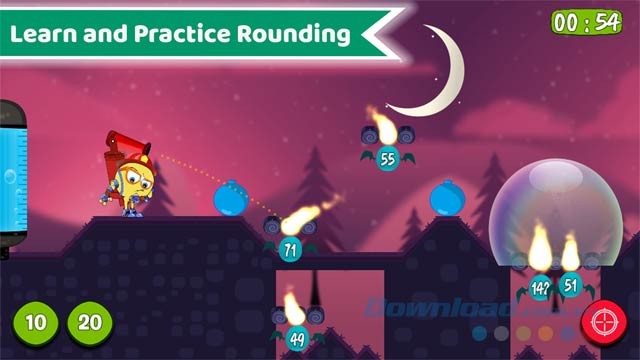 Học và luyện tập làm tròn