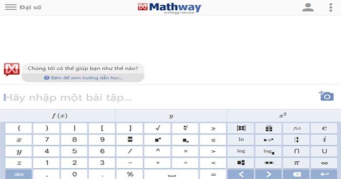 Mathway là một trang web giải toán rất hữu ích và dễ sử dụng