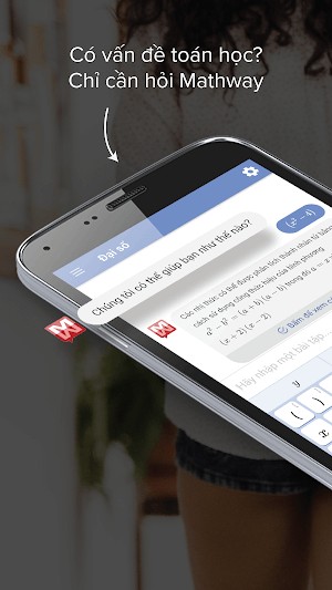 Mathway hỗ trợ giải toán nhanh chóng bắng điện thoại