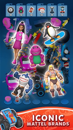 Mattel Match Toybox Unlocked cho bạn chơi cùng các món đồ chơi biểu tượng