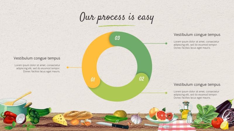 Real Food Presentation Template 17*346131