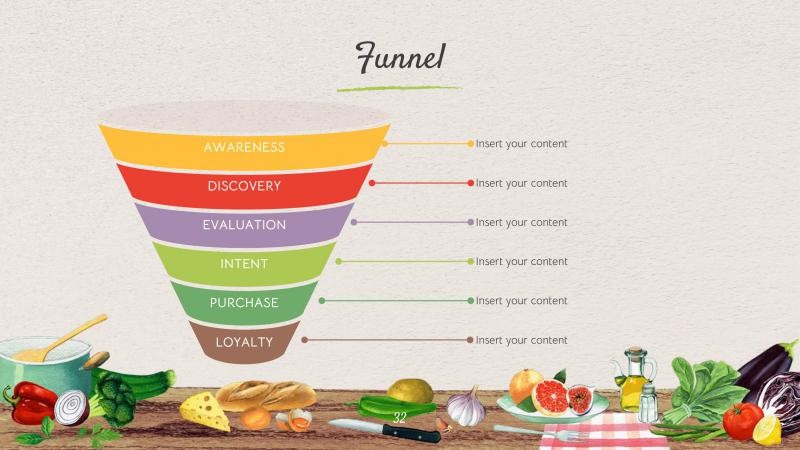 Real Food Presentation Template 32*346117