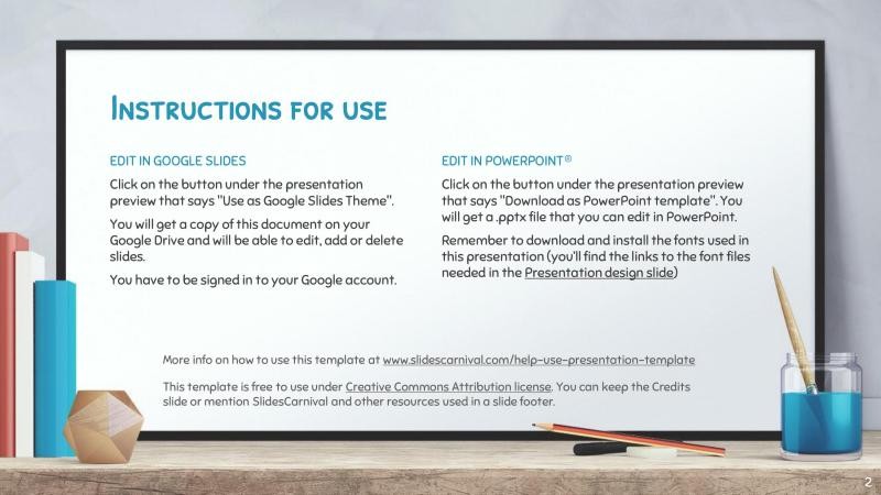 Education Whiteboard Slides slide 2