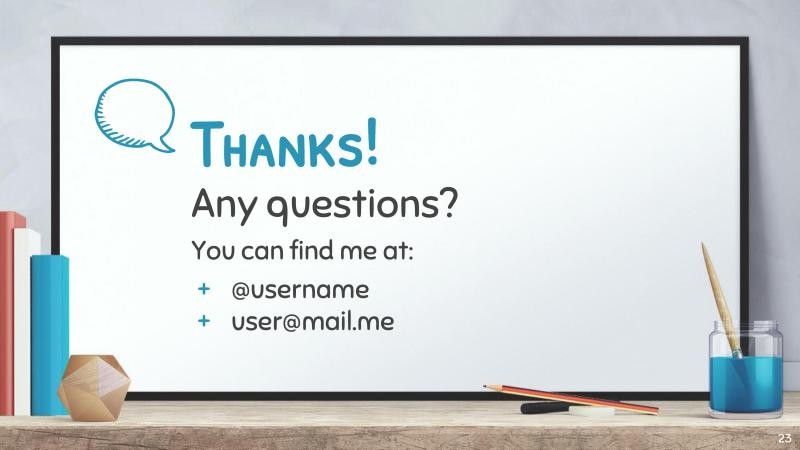 Education Whiteboard Slides slide 23