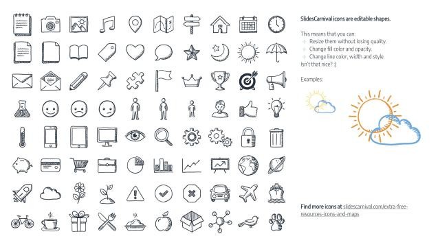 Colorful Light Bulbs Slides slide 36