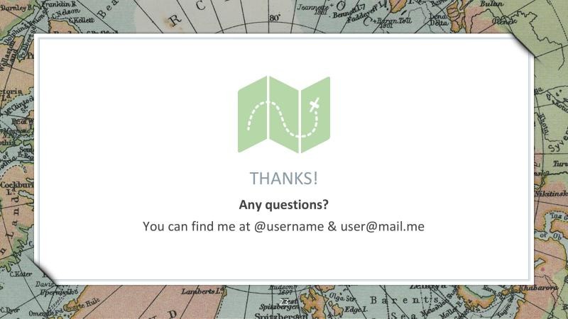 Vintage Geography Presentation Template slide 23