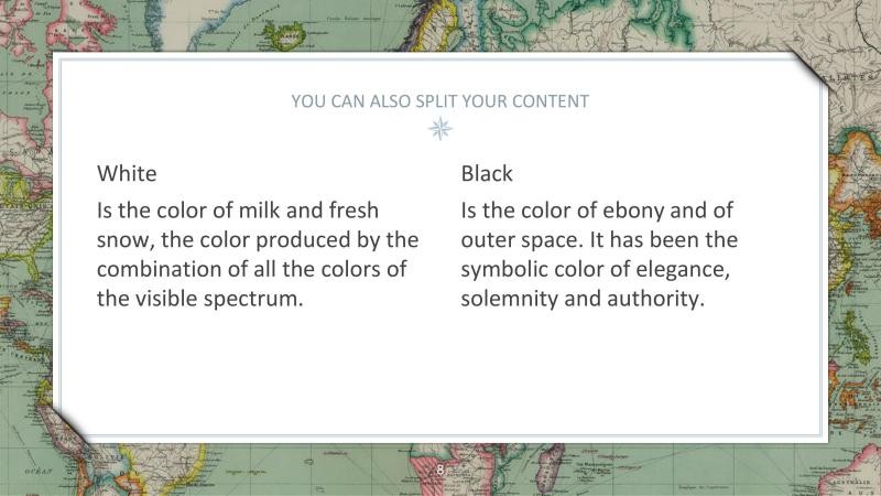 Vintage Geography Presentation Template slide 8