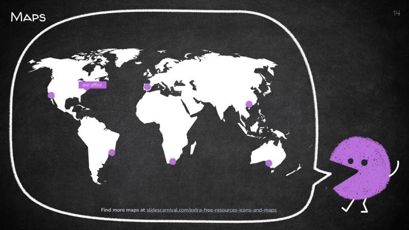 Cute Geometry Presentation Template slide 12