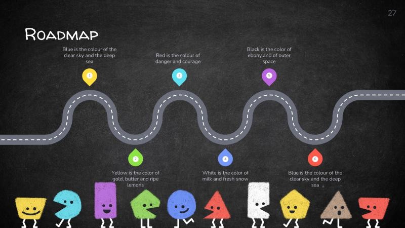 Cute Geometry Presentation Template slide 18