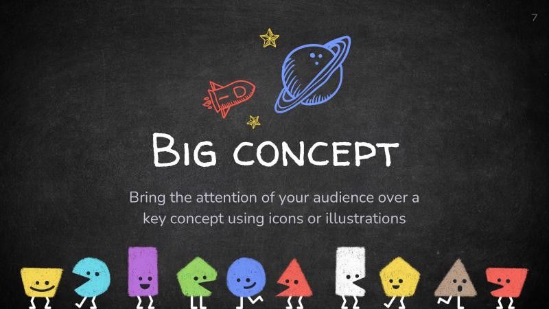 Cute Geometry Presentation Template slide 6