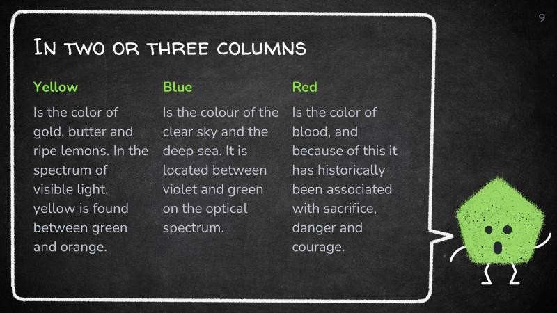 Cute Geometry Presentation Template slide 7